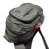 Dikey Fermuarlı Spor Model Sırt Çantası Haki Renk - 5