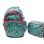 Kaktüs Baskılı Kız Çocuk Okul Sırt Çantası - 10