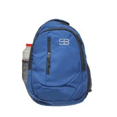 Dikey Fermuarlı Spor Model Sırt Çantası Mavi Renk - 6