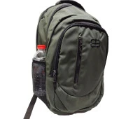 Dikey Fermuarlı Spor Model Sırt Çantası Haki Renk - 11