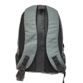 Dikey Fermuarlı Spor Model Sırt Çantası Gri Renk - 9