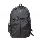 Krinkıl Kumaş Sırt Çantası Siyah Renk - 1