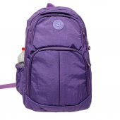 Krinkıl Kumaş Sırt Çantası Mor Renk - 1
