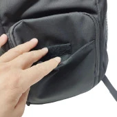 Yatay Fermuarlı Detaylı Spor Model Sırt Çantası Siyah Renk - 10