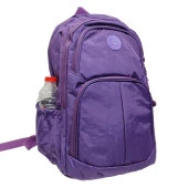 Krinkıl Kumaş Sırt Çantası Mor Renk - 7