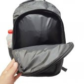 Baklava Dikişli Spor Model Sırt Çantası Siyah Renk - 3