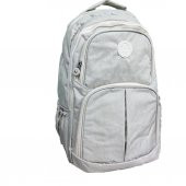 Krinkıl Kumaş Sırt Çantası Krem Renk - 2