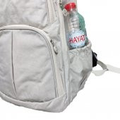 Krinkıl Kumaş Sırt Çantası Krem Renk - 3