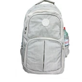 Krinkıl Kumaş Sırt Çantası Krem Renk - 9