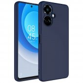 KNY Tecno Spark 9 Pro Kılıf Kamera Korumalı İçi Süet Mara Lansman Silikon Lacivert - 1