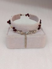 Lal Taşı Bileklik 4mm thumbnail 3