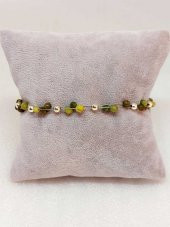 Peridot Zebercet Taşı Bileklik 4mm thumbnail 2