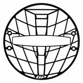 GP Kompozit Husqvarna Svartpilen 125/250/401/701 2020-2023 Uyumlu Far Koruma Siyah - 2