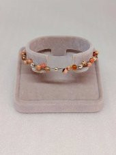 Rodokrozit Taşı Bileklik 4mm thumbnail 1