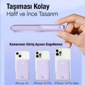 Coofbe Super Şarj Göstergeli Standlı Magsafe 20W 10000mAh Powerbank İphone Powerbank İphone 14 13 12 thumbnail 12