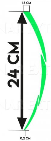 Italy Desing 3 Renk 3 Parçalı Reflektif Jant Şeridi Çınar Extreme thumbnail 3