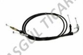 Hsgl Motorsiklet  Ybr K 125 Gaz Teli Çiftli Yamaha ybr gaz teli 51826 - 3