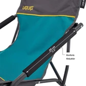 Uquip Sandy Yüksek Konforlu & Takviyeli Katlanır Plaj ve Kamp Sandalyesi - 5