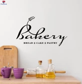 Pastane, Fırın Duvar Sticker Bakehouse Lezzetli Fırın Ekmek Kek Pasta Çıkartmaları - 1