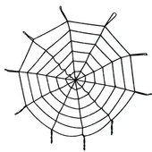 Cadılar Bayramı Örümcek Ağı Siyah Büyük 3,6mt thumbnail 2