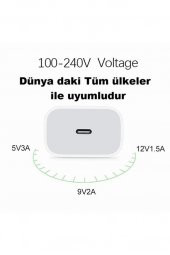 Sesatech Apple Iphone Şarj Aleti Cihazı + Usb Kablosu + Kablo Koruyucu - 2