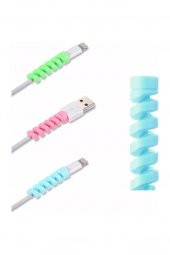 Sesatech Apple Iphone Şarj Aleti Cihazı + Usb Kablosu + Kablo Koruyucu - 4