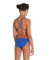 ARENA KIZ ÇOCUK YÜZÜCÜ MAYO GIRL'S TEAM SWIMSUIT CHALLENGE SOLID 004765720 YZM UK BEDEN - 3