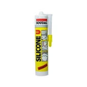 Soudal Silikon Şeffaf 280 Gr - 1