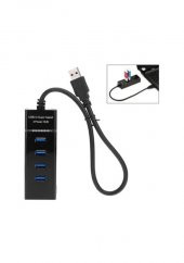 4 Port Usb 3.0 Hub - Usb Çoklayıcı 5Gbps Chipli Versiyon (533631929) - 4