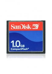 1 GB CF Kart Compact Flash + Pcmcia CF Adaptör - 2