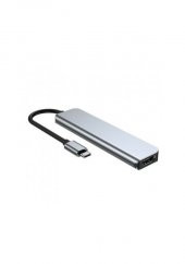 Type C To Hdmı Usb 3.0 Hub Çoklayıcı Usb-C Kart Okuyucu Kablo - 2