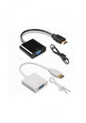 Hdmı To Vga Kablo Çevirici Dönüştürücü + Ses - Hdmi To Vga Kablo (535137212) - 1