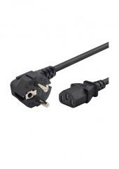 C13 Power Kablo Kasa Monitör Ekran Power Güç Kablosu - 0.5 mt - 2