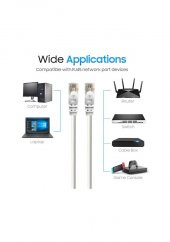 Cat6 Ethernet Internet Lan Network Patch Kablo - Fabrikasyon 5Mt thumbnail 4