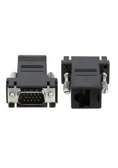 Vga Extender Rj45 To Vga Çevirici Adaptör 2 Adet - 2