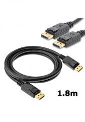 Displayport To Displayport Kablosu Display Port Dp Bağlantı 1.8M - 1