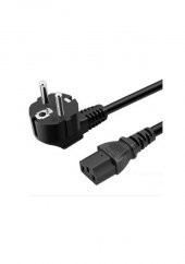 C13 Power Kablo Kasa Monitör Ekran Power Güç Kablosu - 0.5 mt - 4