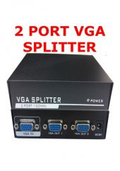 2 Port Vga Splitter Çoğaltıcı Çoklayıcı - 3
