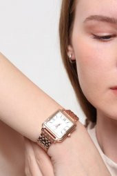 Daisy Rose Kordon Kare Kasa Roma Rakam Kadın Kol Saat - 4