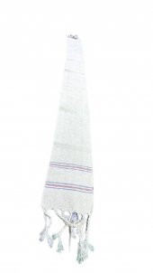 Bora Örme Yün Dolama Kuşak Bel Ağrısı Saçaklı Kuşak thumbnail 6