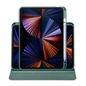Zore Apple ile uyumlu iPad Air 10.9 2020 (4.Nesil) Kılıf Termik Kalem Bölmeli Dönebilen Standlı Kılıf - 7
