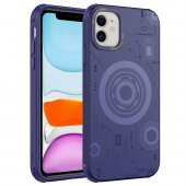 Apple iPhone 11 Kılıf Wireless Şarj Özellikli Desenli Hot Kapak - 1