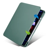 Zore Apple ile uyumlu iPad Air 10.9 2020 (4.Nesil) Kılıf Termik Kalem Bölmeli Dönebilen Standlı Kılıf - 2