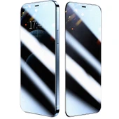 Zore Apple ile uyumlu iPhone 11 Pro Max Rika Premium Privacy Temperli Cam Ekran Koruyucu thumbnail 1