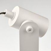 Çalışma Lambası, Beyaz Renk MeridyenDukkan İnce ve Hafif-Döner Başlık Masa Lambası thumbnail 2