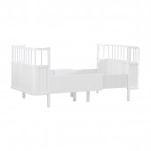 Setay MDF Beşik, Siesta Büyüyen Beşik 90x130 - Siesta Karyola 90x190 -Beyaz - 1