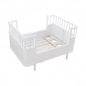 Setay MDF Beşik, Siesta Büyüyen Beşik 90x130 - Siesta Karyola 90x190 -Beyaz - 3