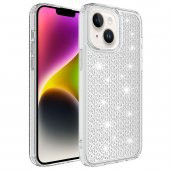 Apple iPhone 14 Kılıf Airbagli Parlak Tasarımlı Snow Kapak - 1