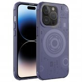 Apple iPhone 14 Pro Max Kılıf Wireless Şarj Özellikli Desenli Hot Kapak - 1