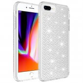 Apple iPhone 8 Plus Kılıf Airbagli Parlak Tasarımlı Snow Kapak - 1